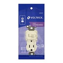 INTERRUPTOR Y CONTACTO LINEA STANDARD MARFIL VOLTECK 46001