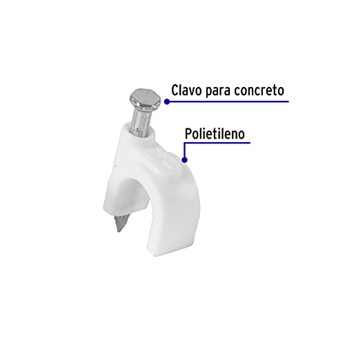 GRAPA PARA CABLE 6MM VOLTECK 48272