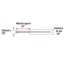 REMACHE 1/8"-1/2" FIERO 44523