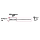 REMACHE 1/8"-3/8" FIERO 44522