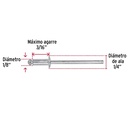 REMACHE 1/8"-3/16" FIERO 44519