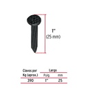Clavo 1 para concreto 44131
