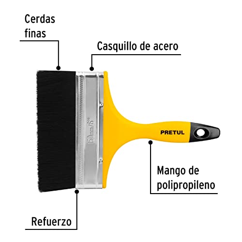 BROCHA 6" PRETUL 