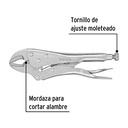 PINZA DE PRESION 10" MORDAZA CURVA PRETUL 22700