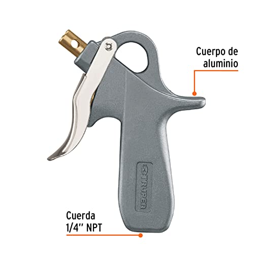 PISTOLA PARA SOPLETEAR CON 5 BOQUILLAS TRUPER 10645