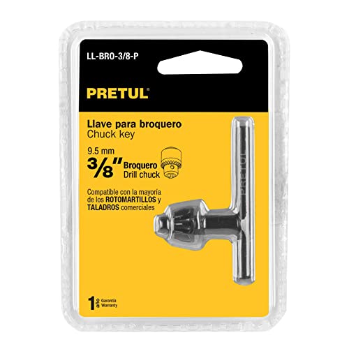 LLAVE PARA BROQUERO 3/8" PRETUL 27035