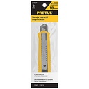 CUTTER PLASTICO CON ALMA METALICA 18MM PRETUL 22396
