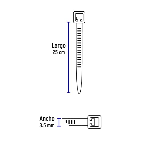 CINCHO 3.5MM 25CM NATURAL VOLTECK 44305