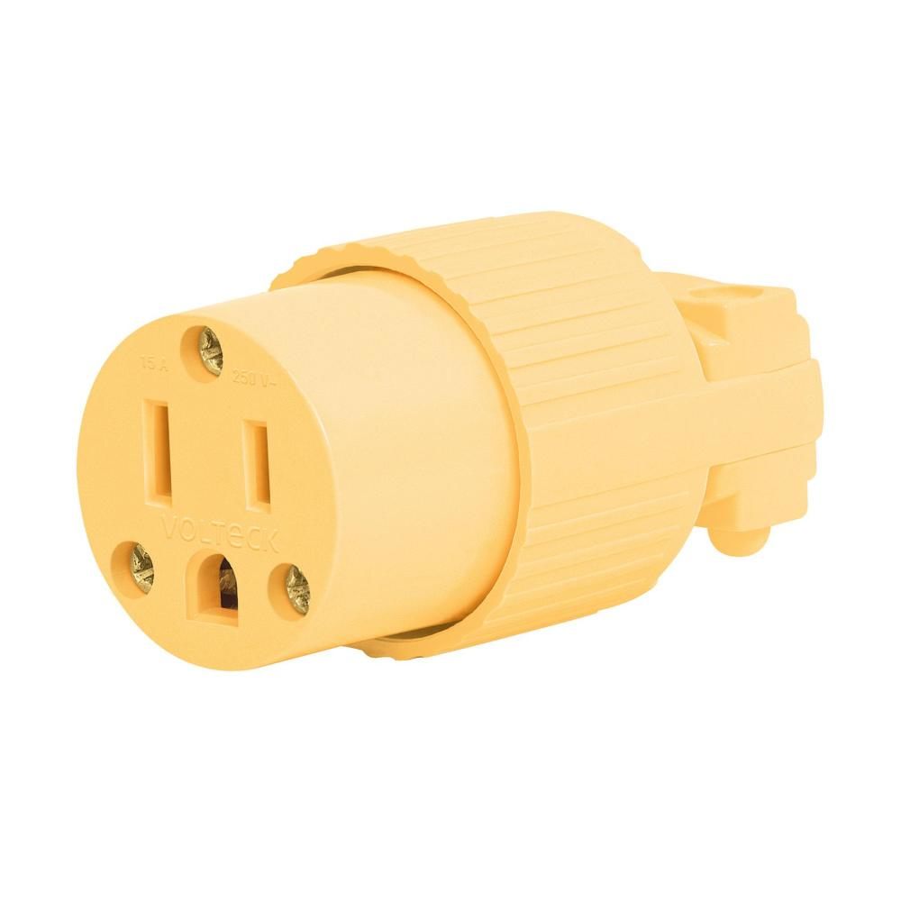CONTACTO PLASTICO CON TIERRA VOLTECK 46117
