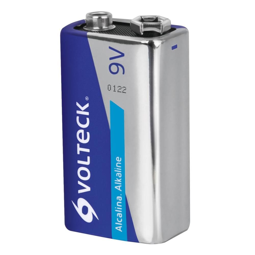 PILA 9V ALCALINA VOLTECK 46319