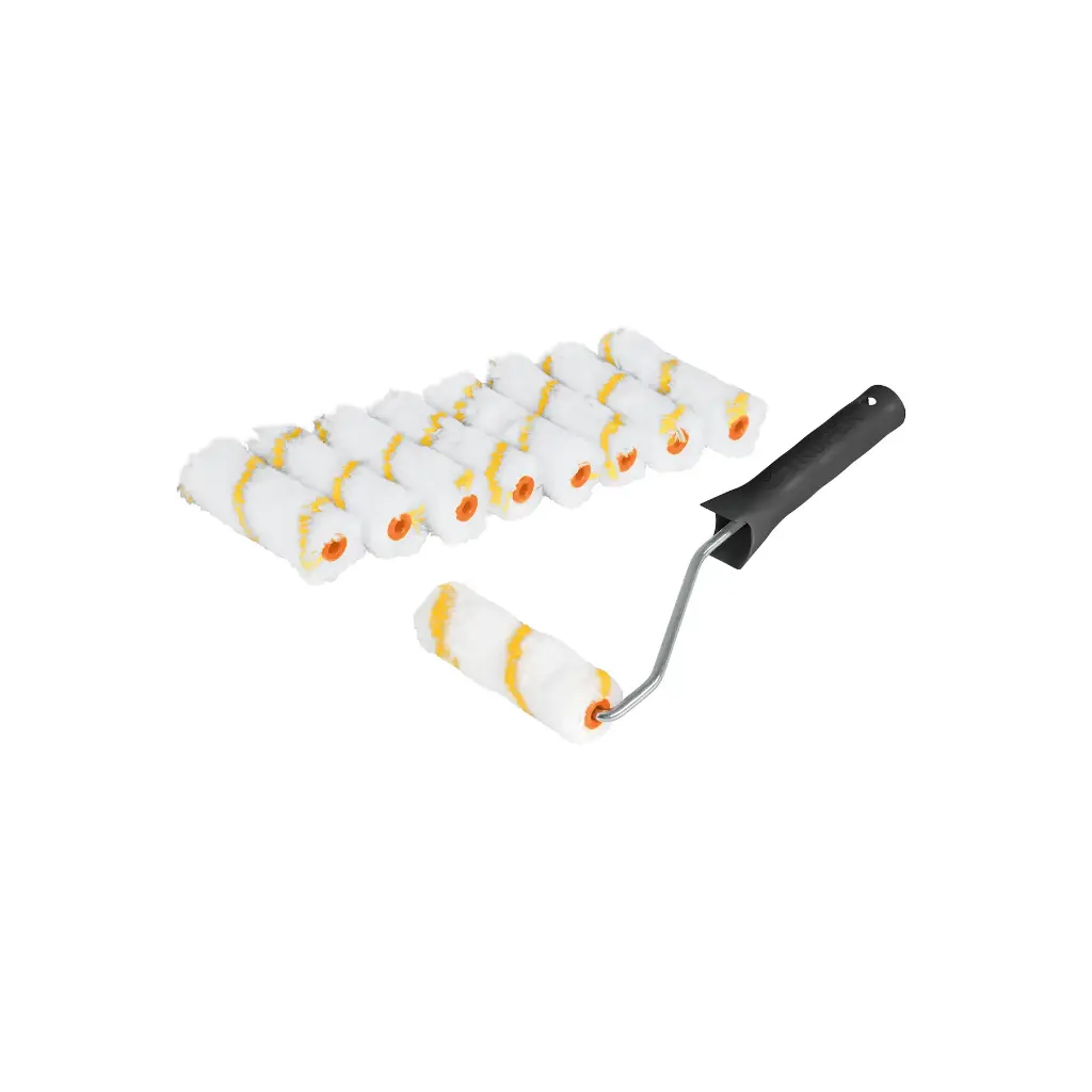 KIT PARA PINTOR 9 MINI RODILLOS Y MANERAL TRUPER 12132