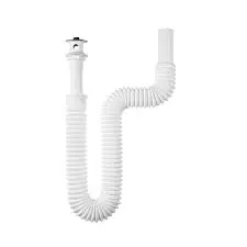 Céspol flexible para lavabo, 90 cm, arillo metálico, Foset 45318