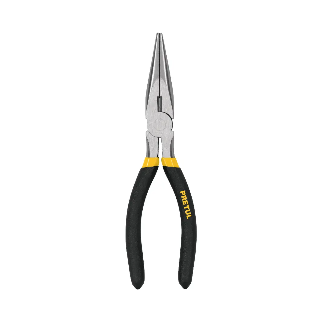 PINZA DE PUNTA Y CORTE 8" MANGO DE VINIL PRETUL (TRUPER) 22627