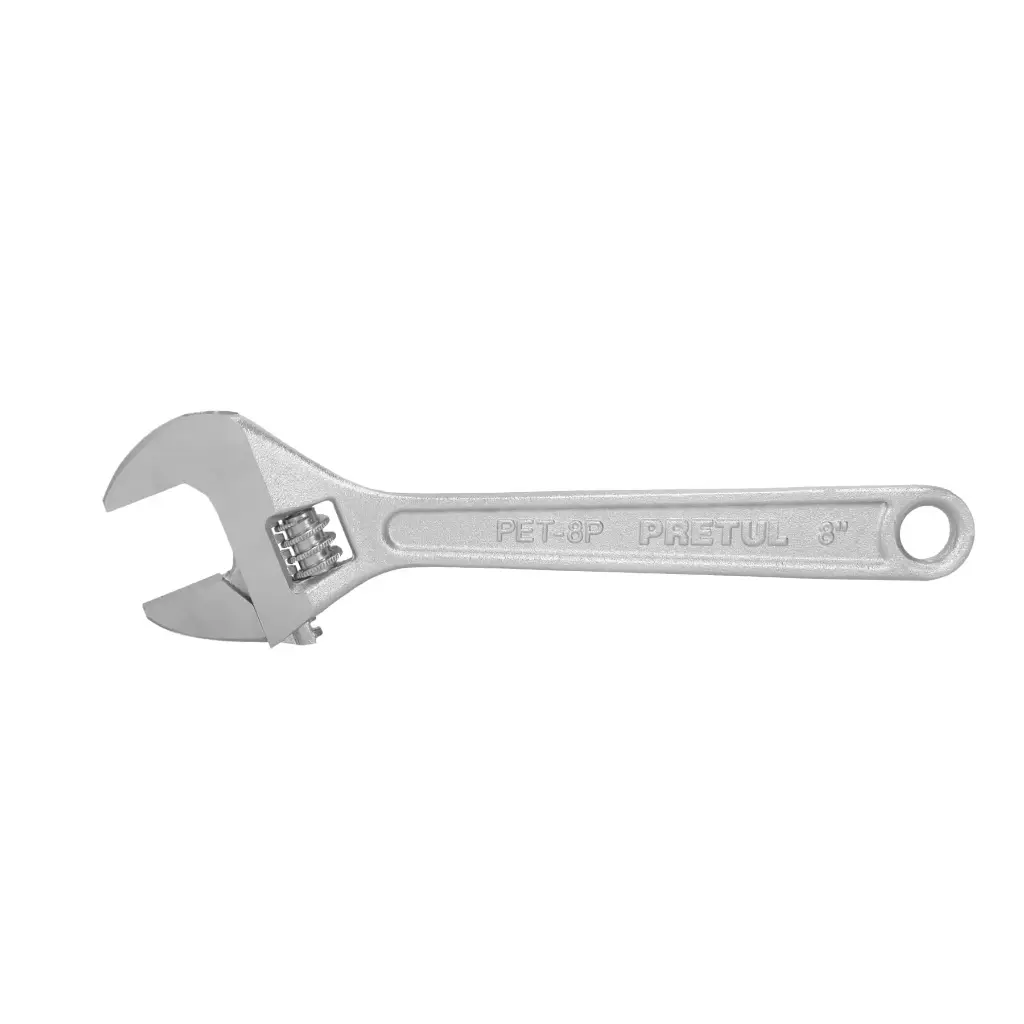 LLAVE PERICO CROMADA 8" PRETUL (TRUPER) 21815