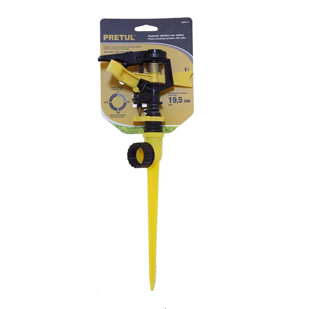 ASPERSOR PLASTICO ASPRO-11 PRETUL (TRUPER) 20055