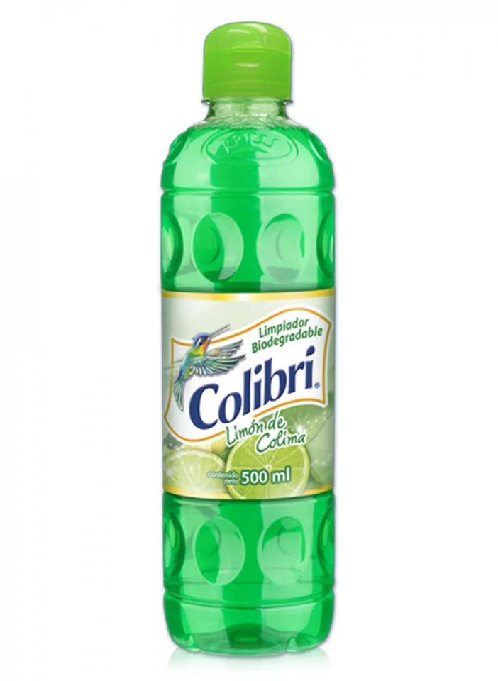 LIMPIADOR LIQUIDO AROMA LIMON 500 ML COLIBRI