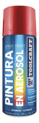 AEROSOL ROJO ANTICORROSIVO TOOLCRAFT TC3598