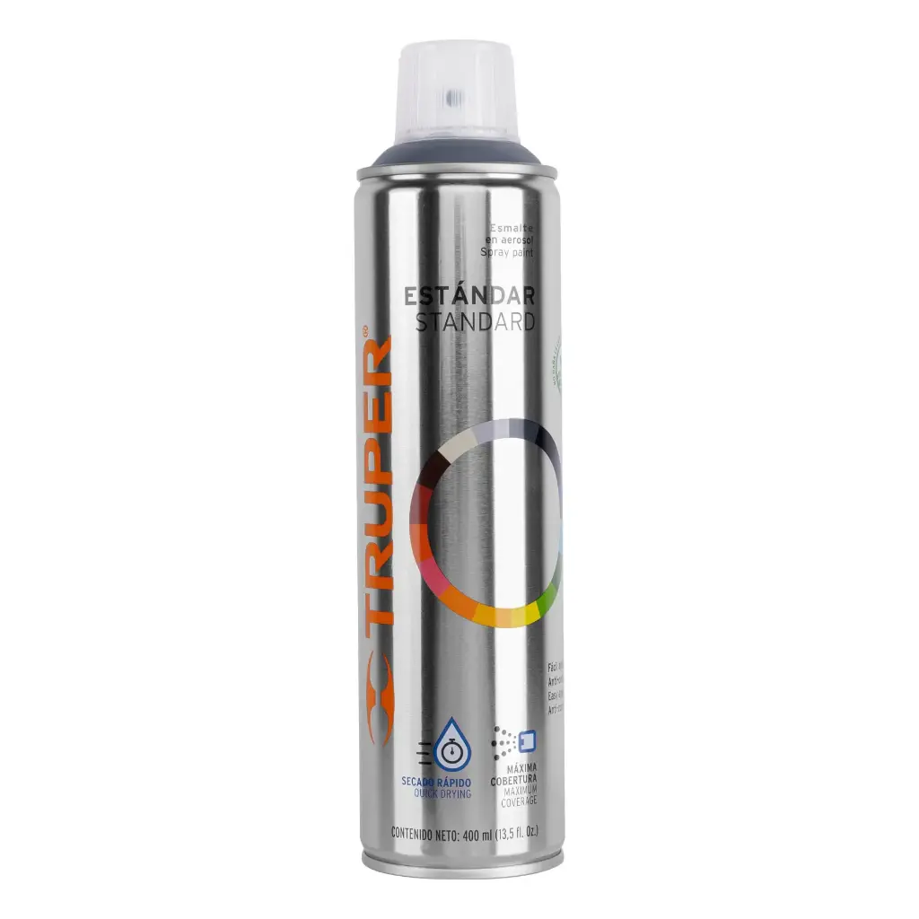 AEROSOL GRIS ACERO TRUPER 12733