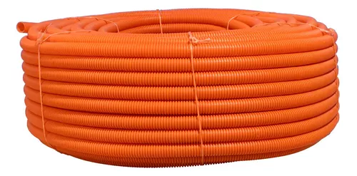 POLIDUCTO ELECTRICO CORRUGADO 1/2 ROLLO (100MTS) PEC12