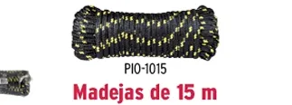 CUERDA (PIOLA) DE POLIPROPILENO 8MMX15M FIERO 47810 TRUPER