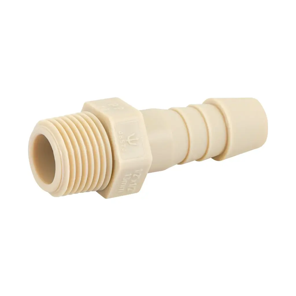 ADAPTADOR MACHO INSERCION DE POLIPROPILENO 1/2 FOSET 48574