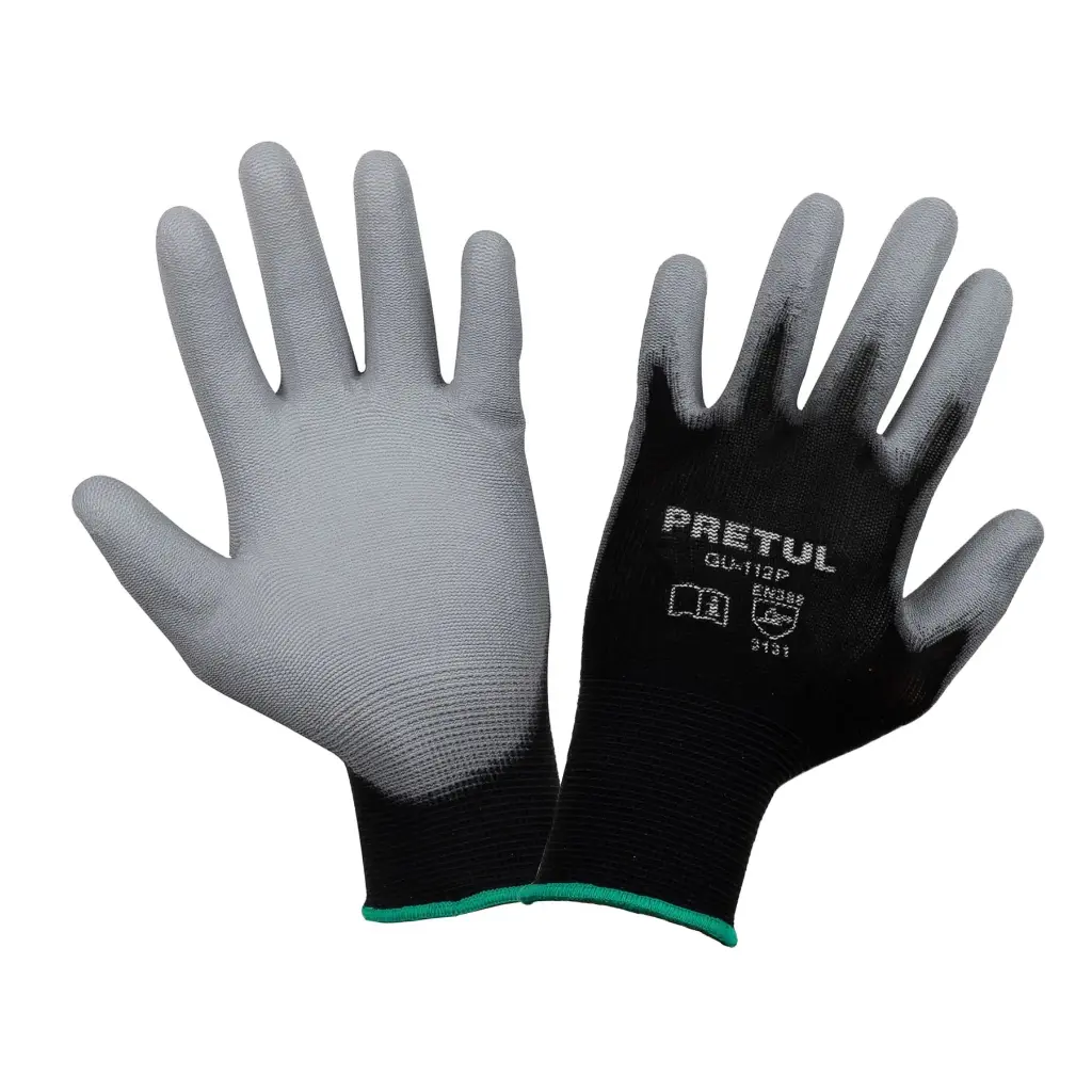 GUANTE NYLON CON RECUBRIMIENTO DE POLIURETANO M PRETUL (TRUPER) 20030