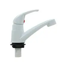 LLAVE INDIVIDUAL ABS PARA LAVABO C/ BLANCO TOOLCAFT YE0068