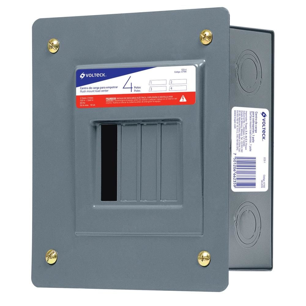 CENTRO DE CARGA 4V EMP VOLTECK (TRUPER) 47196