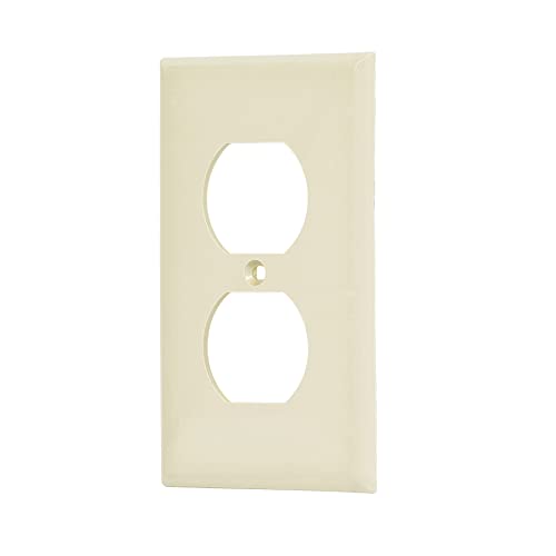 PLACA LINEA STANDARD DUPLEX ABS MARFIL VOLTECK 46406