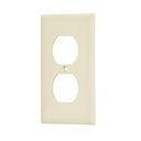 PLACA LINEA STANDARD DUPLEX ABS MARFIL VOLTECK 46406