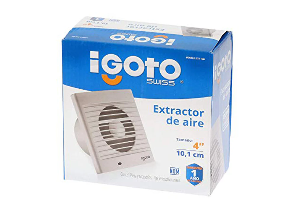 EXTRACTOR DE AIRE 4" IGOTO EX4-16W