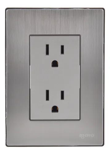 PLACA IGOTO DUPLEX INOX PLATA IGOTO INOX1001