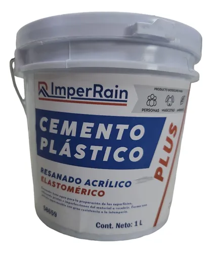 CEMENTO PLASTICO PLUS 1LT IMPERRAIN ANBEC 58659