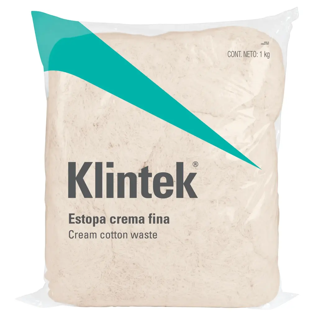 [57000] ESTOPA COLOR CREMA KLINTEK (TRUPER) 57001