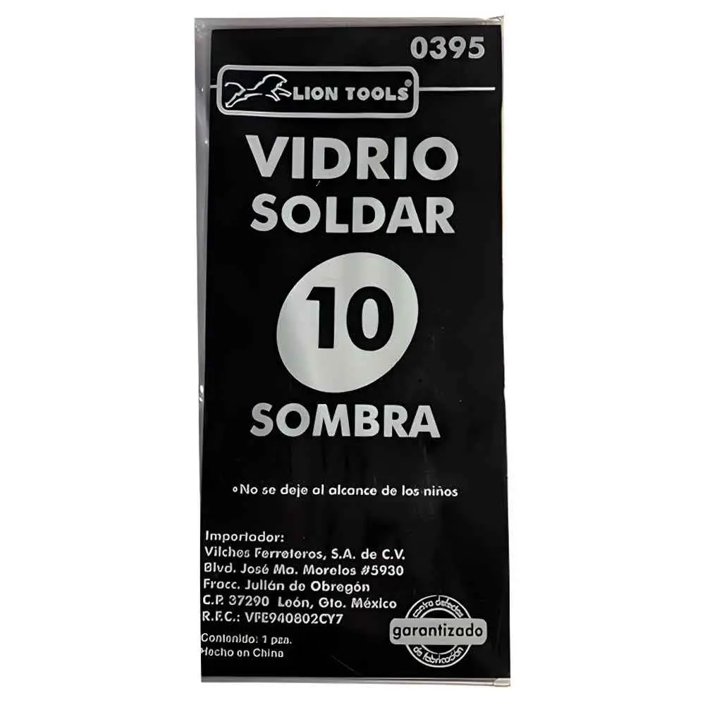 VIDRIO SOLDAR 10 LION TOOLS 0395