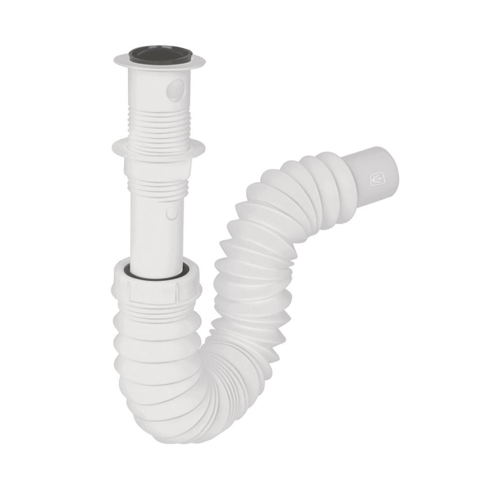 CESPOL FLEXIBLE P/LAVABO CON CONTRA POLIPROPILENO 1 1/4 FOSET 49365
