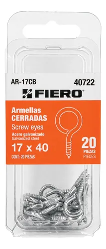 BLISTER CON 20 ARMELLAS CERRADAS DE 17 x 40, FIERO (TRUPER) 40722