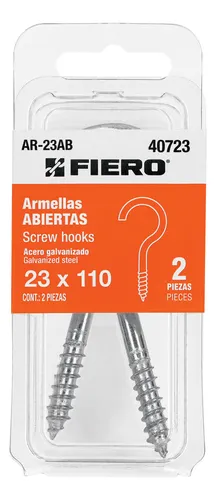 BLISTER CON ARMELLAS ABIERTAS DE 23 x 110, FIERO (TRUPER) 40723