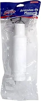 EXTENSIÓN DE TRAMPA P/ LAVABO Ó FREGADERO FLEXIBLE EXTENCION JUMBO 80 CM PROMER 2944