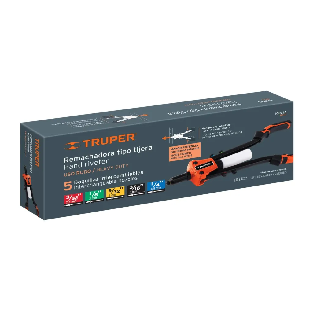 REMACHADORA TIPO TIJERA USO RUDO TRUPER 100733