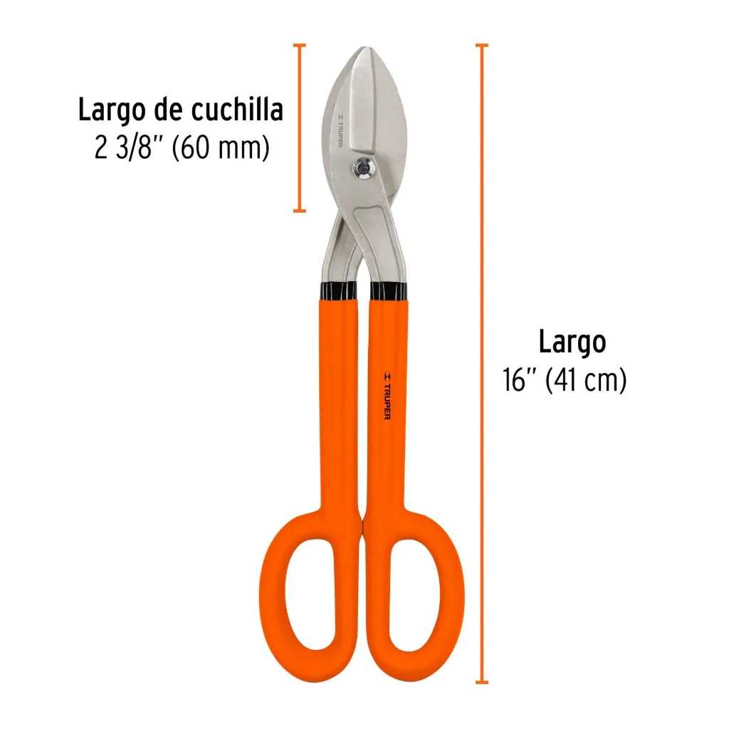 TIJERA PARA HOJALATERO 16" TRUPER 18522