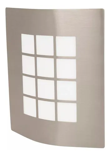 ARBOTANTE EXTERIOR DECORATIVO CUERPO ACERO INOX. LAMPARA NO INCLUIDA, VOLTECK (TRUPER) 47390