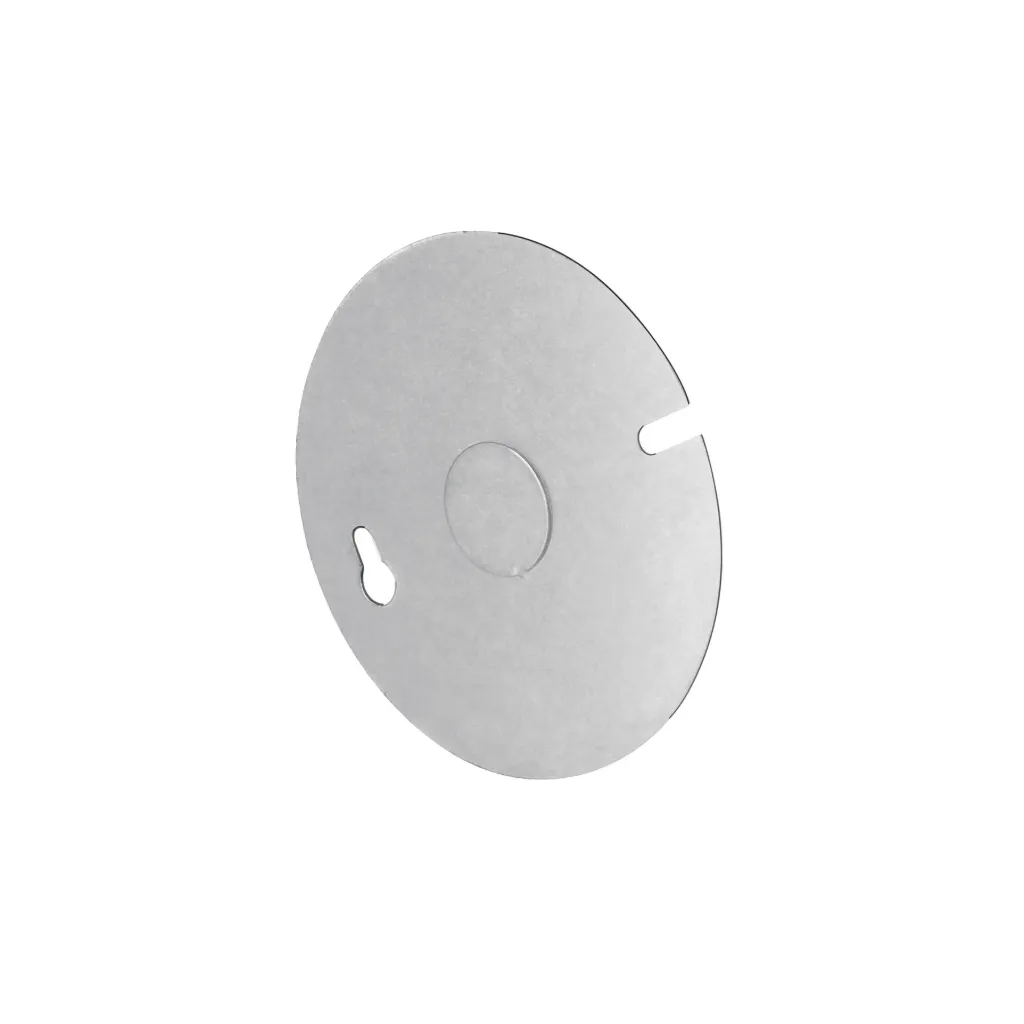 [40999] TAPA METALICA PARA CAJA OCTAGONAL 3"x 3" REFORZADA VOLTECK (TRUPER) 40999