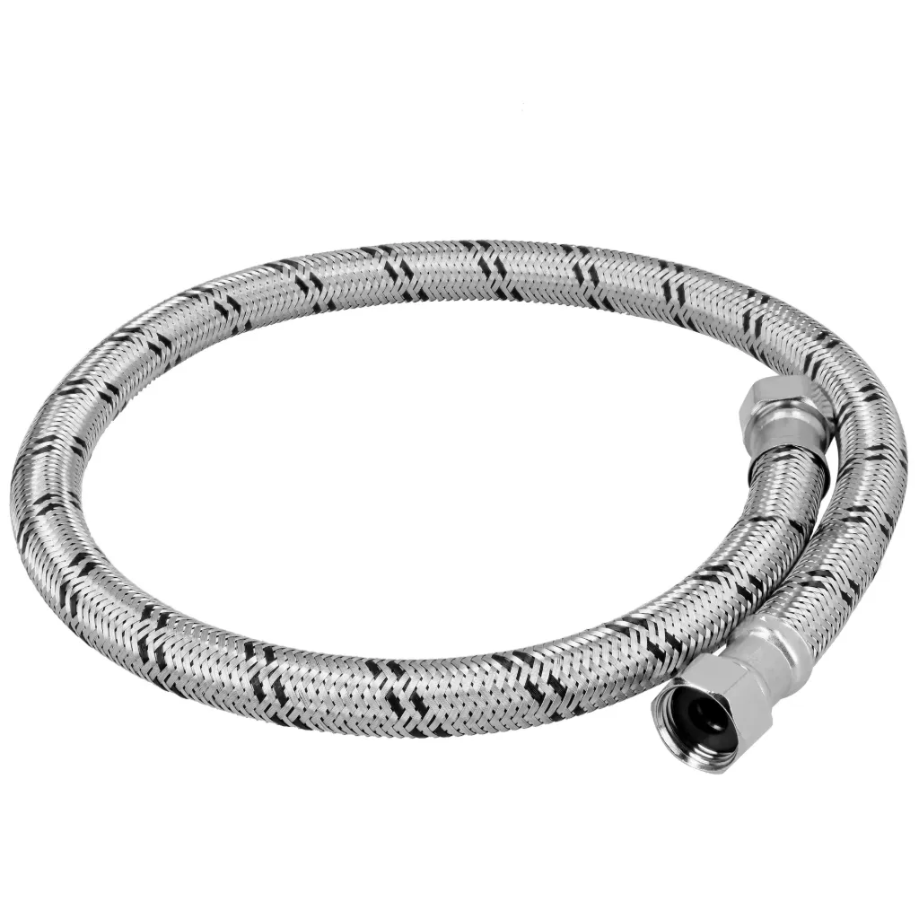 [48966] MANGUERA FLEXIBLE PARA BOILER ACERO INOX 1/2"x 1/2"x 80cm FOSET (TRUPER) 48966