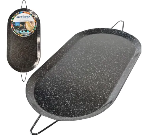 COMAL OVALADO DE PELTRE 43cm x 22.5cm 1566