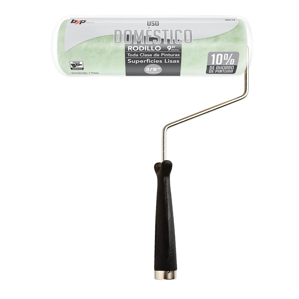 RODILLO 9" DOMESTICO 1" BYP