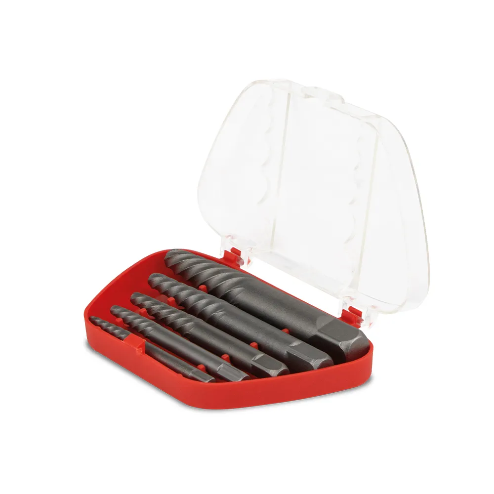 JUEGO DE 5 EXTRACTORES DE TORNILLOS 1/8" A 3/4", AKSI 119091