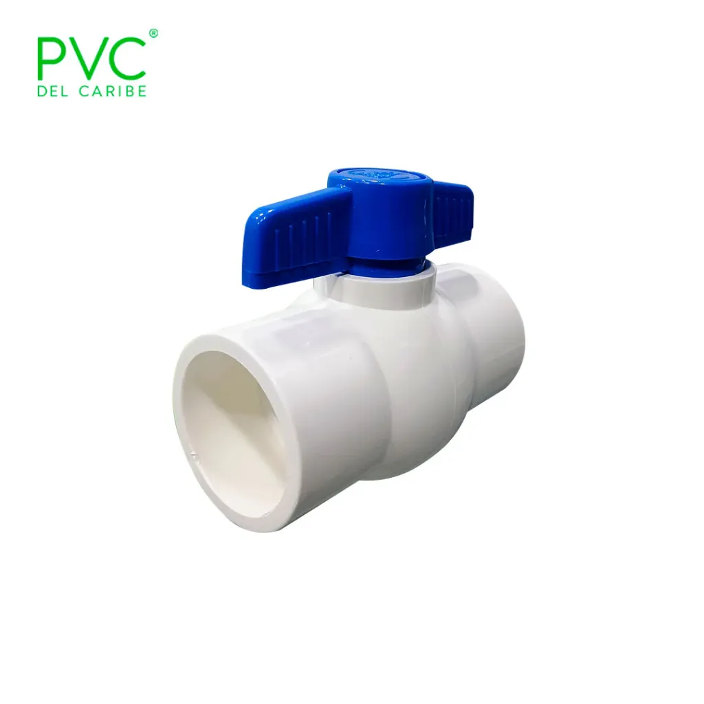 VALVULA DE ESFERA LISA DE PVC 3/4" 49157