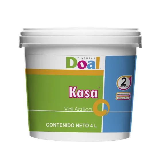 PINTURA VINIL ACTILICA KASA 4 L DOAL 101