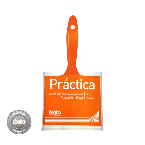 BROCHA 4" PRACTICA EXITO
